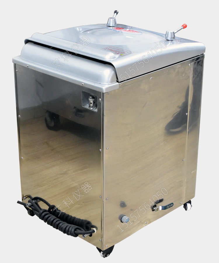 上海三申不銹鋼立式壓力蒸汽滅菌器YM50Z 定時數(shù)控50L 高壓蒸汽滅菌鍋